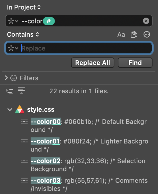 Using a Wildcard to find all instances of a pattern. Using a Wildcard to find all instances of a pattern.