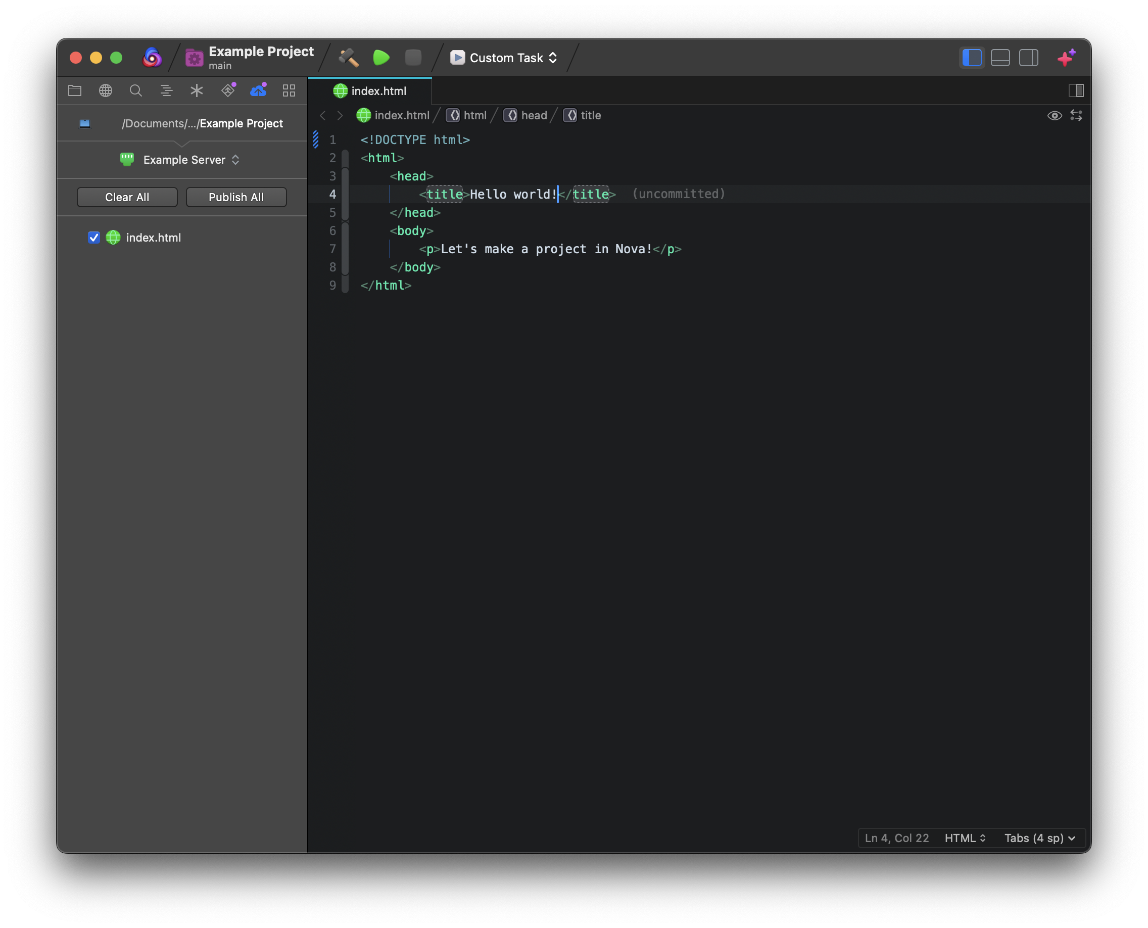 Using Publishing in Nova. Using Publishing in Nova.