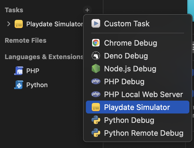 Creating a Task from a Task Template.